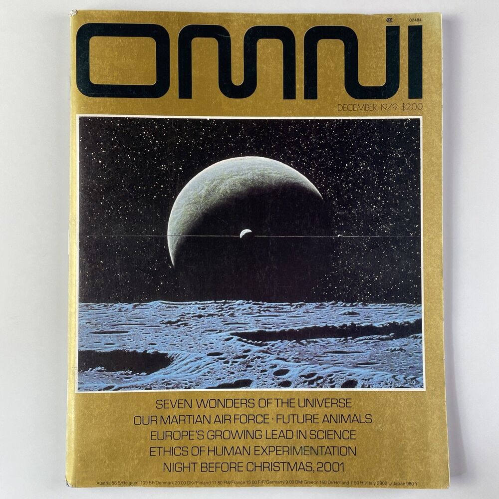 Vintage Omni Magazine December 1979 Uranus Night Before Christmas